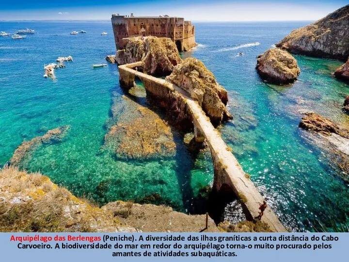 Arquipélago das Berlengas (Peniche). A diversidade das ilhas graníticas a curta