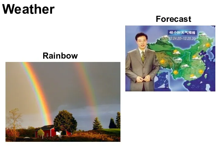 Weather Forecast Rainbow