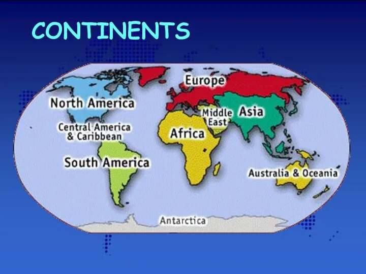 CONTINENTS