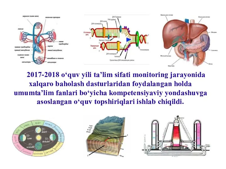 2017-2018 o‘quv yili ta’lim sifati monitoring jarayonida xalqaro baholash dasturlaridan foydalangan