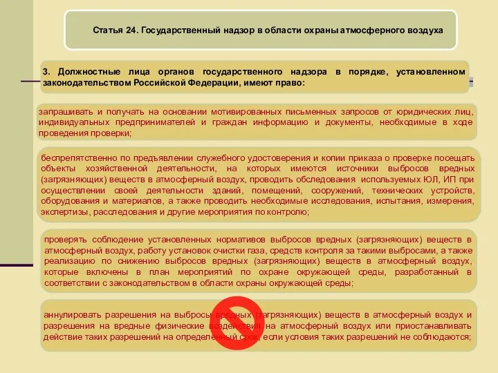 3. Должностные лица органов государственного надзора в порядке, установленном законодательством Российской