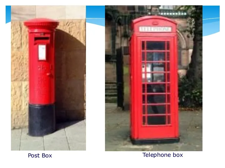 Post Box Telephone box