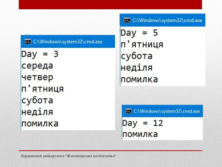 Державний університет "Житомирська політехніка"