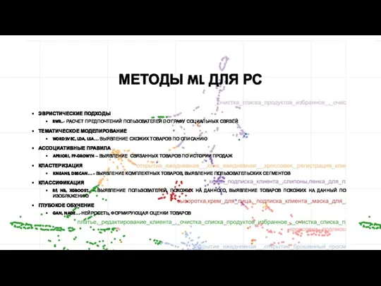 МЕТОДЫ ML ДЛЯ РС ЭВРИСТИЧЕСКИЕ ПОДХОДЫ RWR..- РАСЧЕТ ПРЕДПОЧТЕНИЙ ПОЛЬЗОВАТЕЛЕЙ ПО