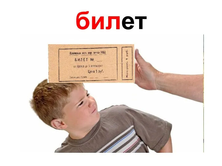 билет