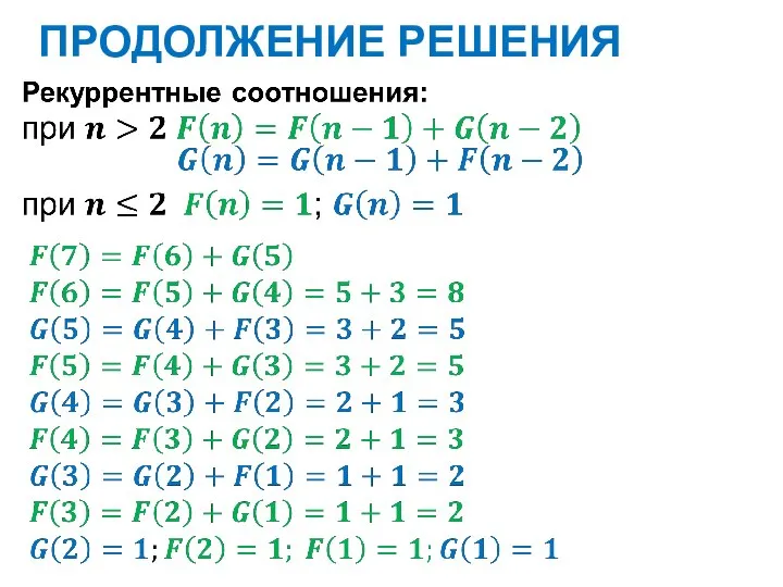 ПРОДОЛЖЕНИЕ РЕШЕНИЯ