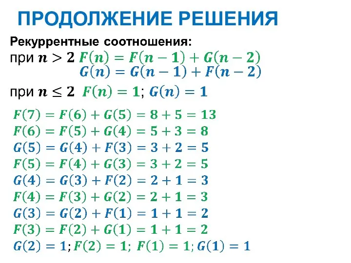 ПРОДОЛЖЕНИЕ РЕШЕНИЯ