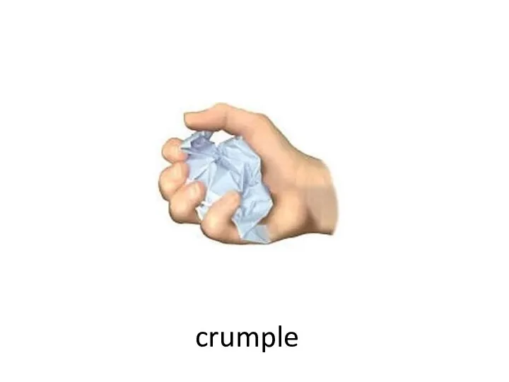 crumple