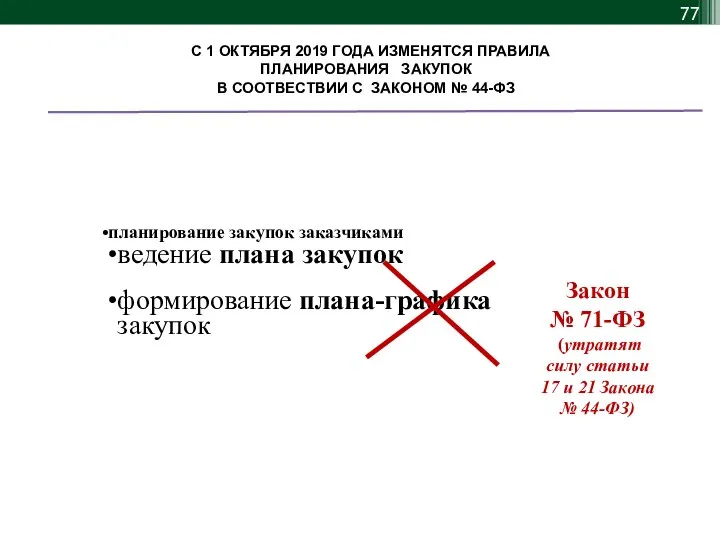 планирование закупок заказчиками ведение плана закупок формирование плана-графика закупок С 1