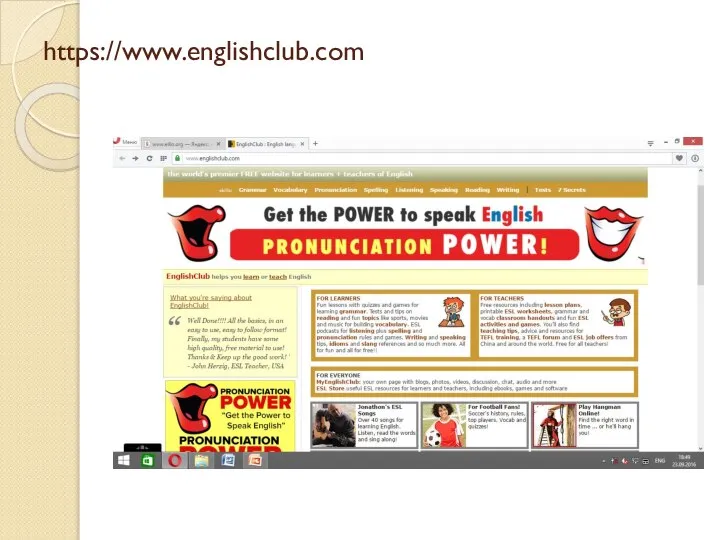 https://www.englishclub.com