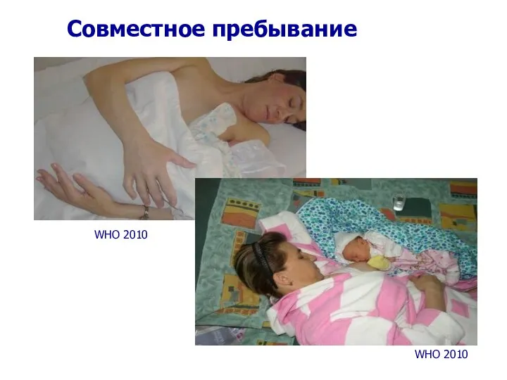 Совместное пребывание WHO 2010 WHO 2010