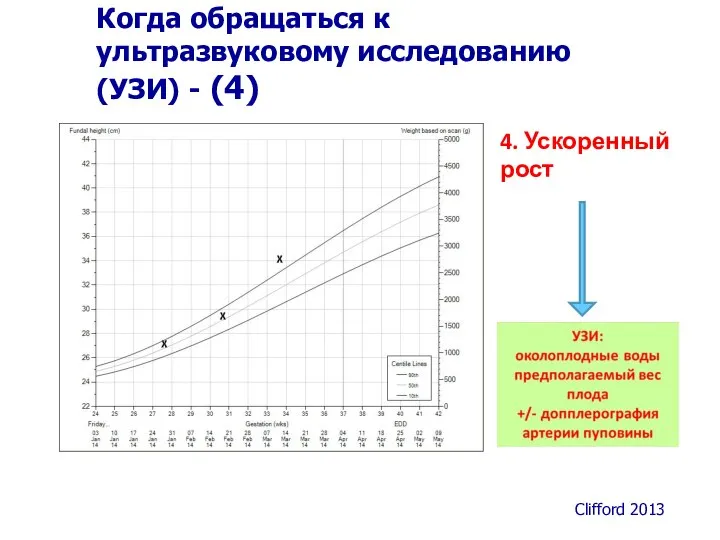 4. Ускоренный рост Clifford 2013 Когда обращаться к ультразвуковому исследованию (УЗИ) - (4)