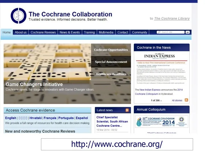 http://www.cochrane.org/