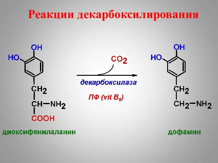 Реакции декарбоксилирования