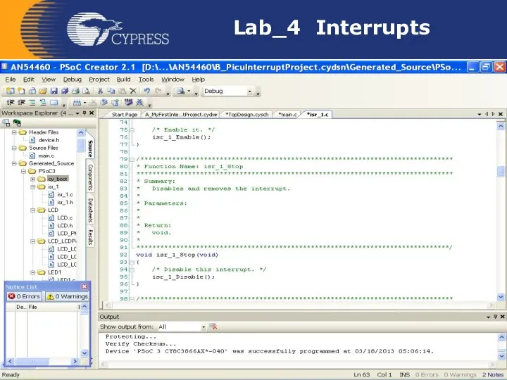 Lab_4 Interrupts