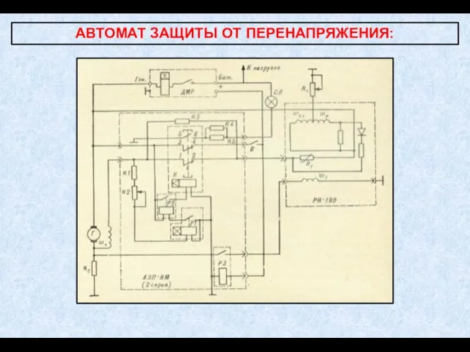 АВТОМАТ ЗАЩИТЫ ОТ ПЕРЕНАПРЯЖЕНИЯ: