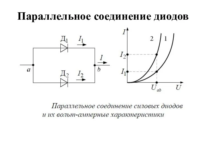 Параллельное соединение диодов