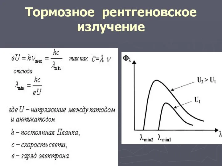 Тормозное рентгеновское излучение