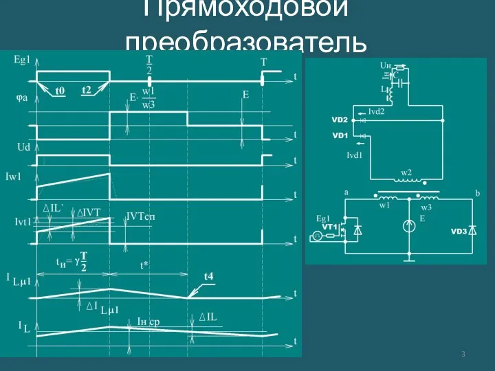 Прямоходовой преобразователь