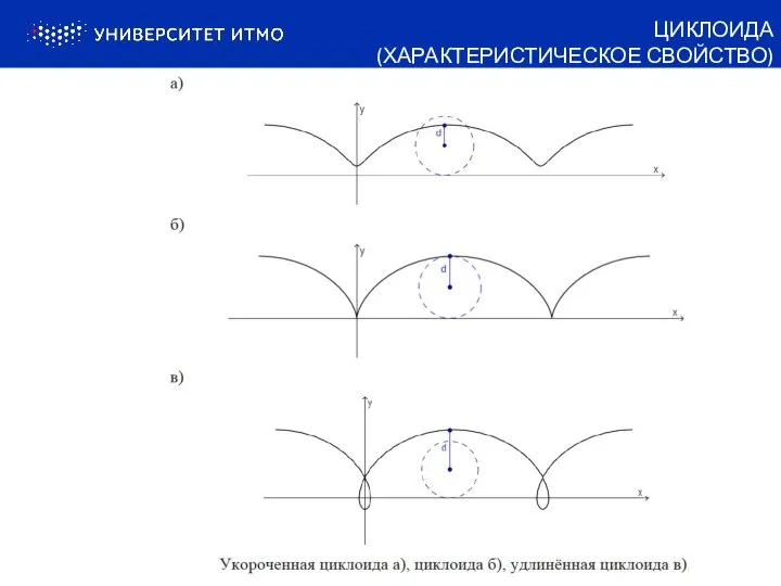 ЦИКЛОИДА (ХАРАКТЕРИСТИЧЕСКОЕ СВОЙСТВО)