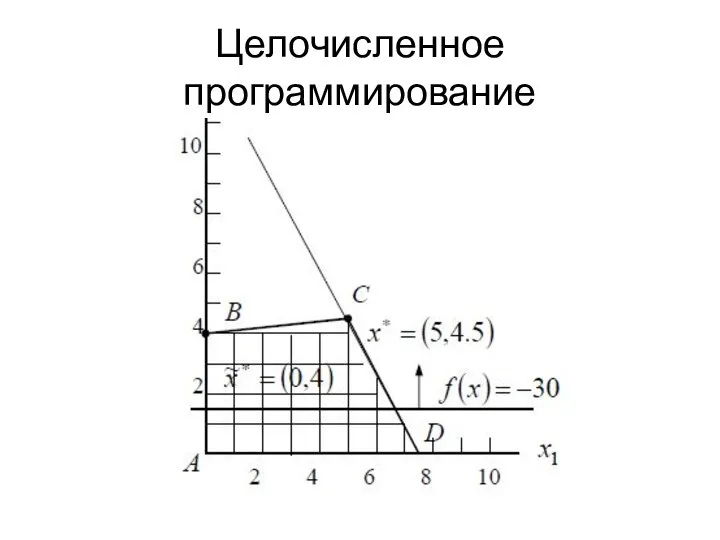 Целочисленное программирование