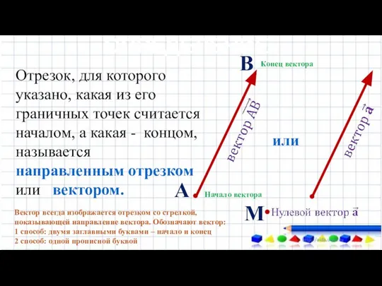 ОПРЕДЕЛЕНИЕ Отрезок, для которого указано, какая из его граничных точек считается