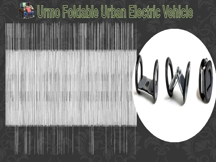 The Urmo Foldable Urban Electric Vehicle is a self-balancing, ultra lightweight,