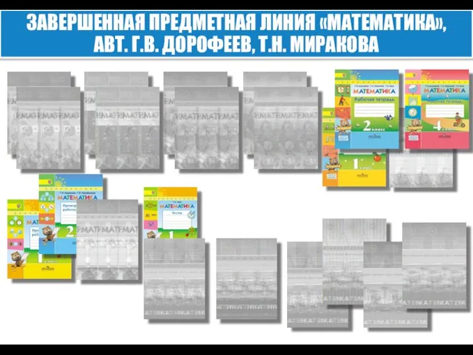ЗАВЕРШЕННАЯ ПРЕДМЕТНАЯ ЛИНИЯ «МАТЕМАТИКА», АВТ. Г.В. ДОРОФЕЕВ, Т.Н. МИРАКОВА