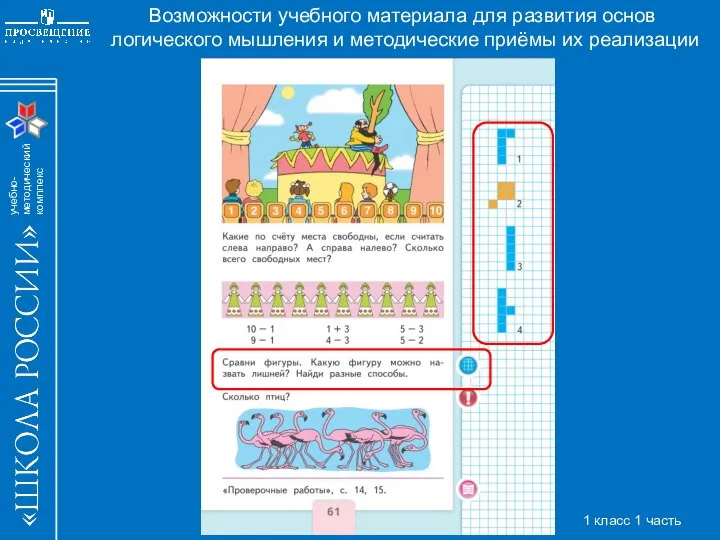 Возможности учебного материала для развития основ логического мышления и методические приёмы