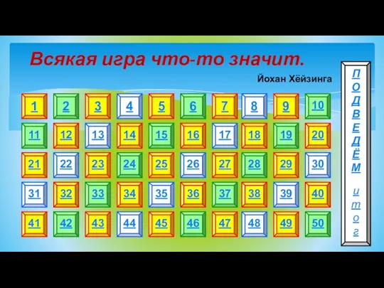 Всякая игра что-то значит. Йохан Хёйзинга 1 2 19 17 15