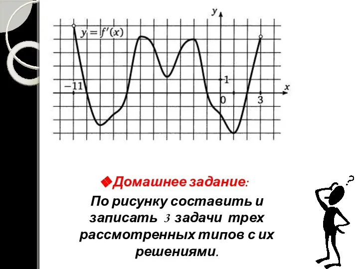 Домашнее задание: По рисунку составить и записать 3 задачи трех рассмотренных типов с их решениями.