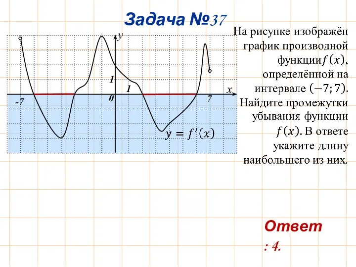 Задача №37 7 -7 Ответ: 4.