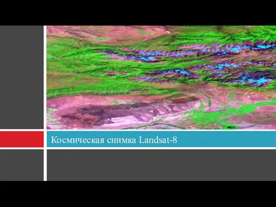 Космическая снимка Landsat-8