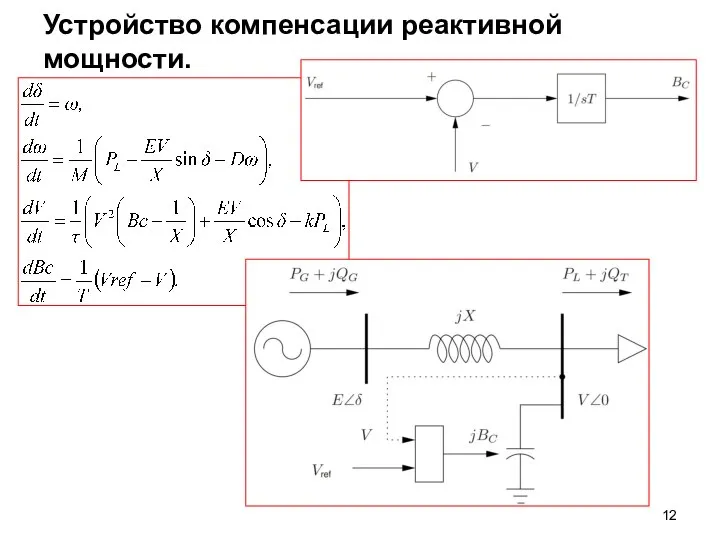 Устройство компенсации реактивной мощности.