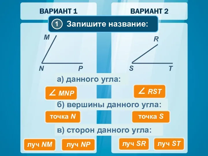 а) данного угла: в) сторон данного угла: б) вершины данного угла: