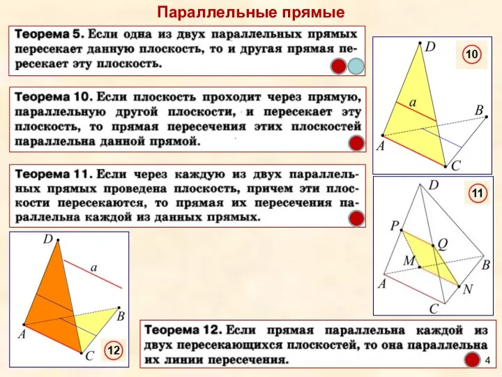 Параллельные прямые