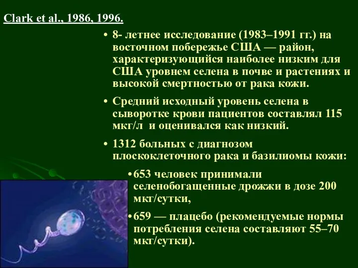 8- летнее исследование (1983–1991 гг.) на восточном побережье США — район,