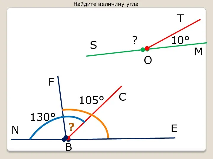 S O M C N B T F E Найдите величину