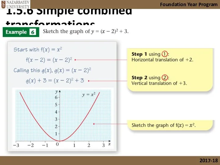 1.5.6 Simple combined transformations Foundation Year Program 2017-18