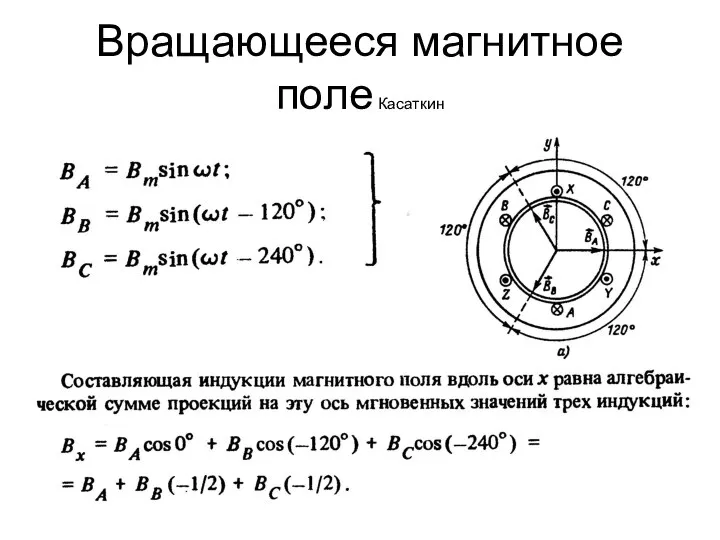 Вращающееся магнитное поле Касаткин