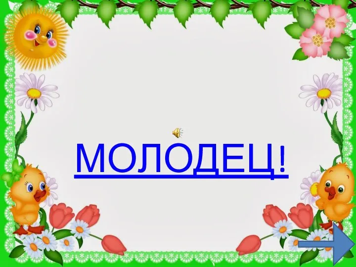 МОЛОДЕЦ!