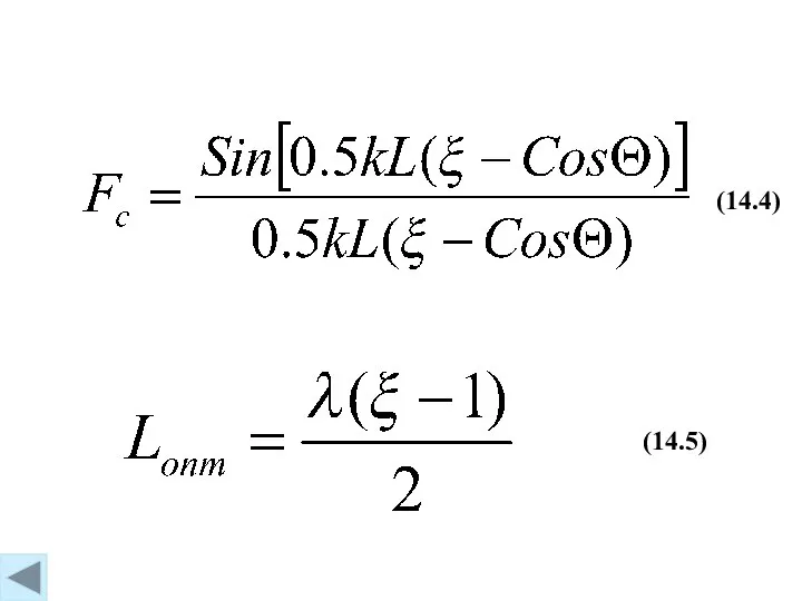 (14.4) (14.5)