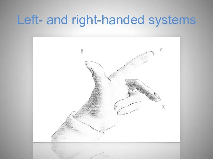 Left- and right-handed systems