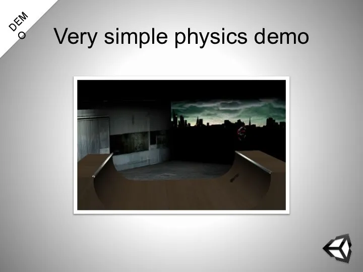 Very simple physics demo