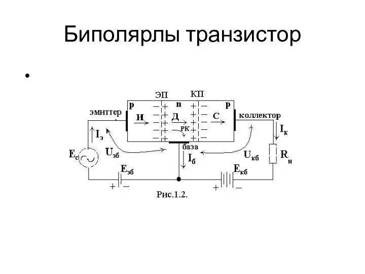 Биполярлы транзистор