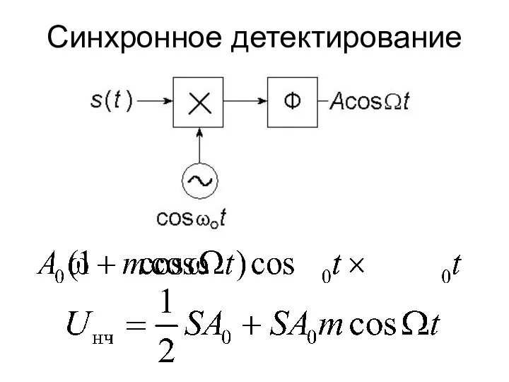 Синхронное детектирование