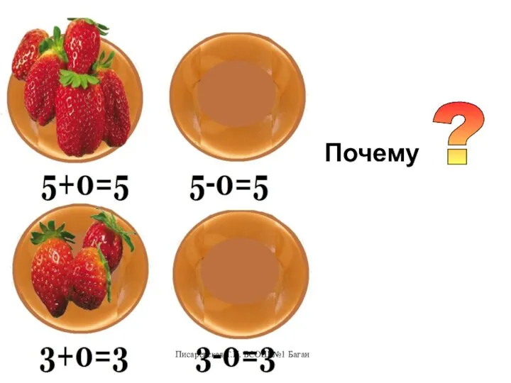 Писаревская Т.П. БСОШ №1 Баган Почему ?