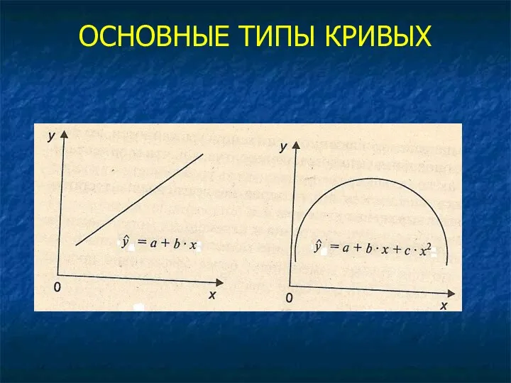 ОСНОВНЫЕ ТИПЫ КРИВЫХ