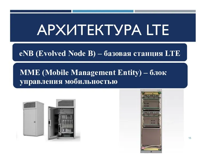 АРХИТЕКТУРА LTE