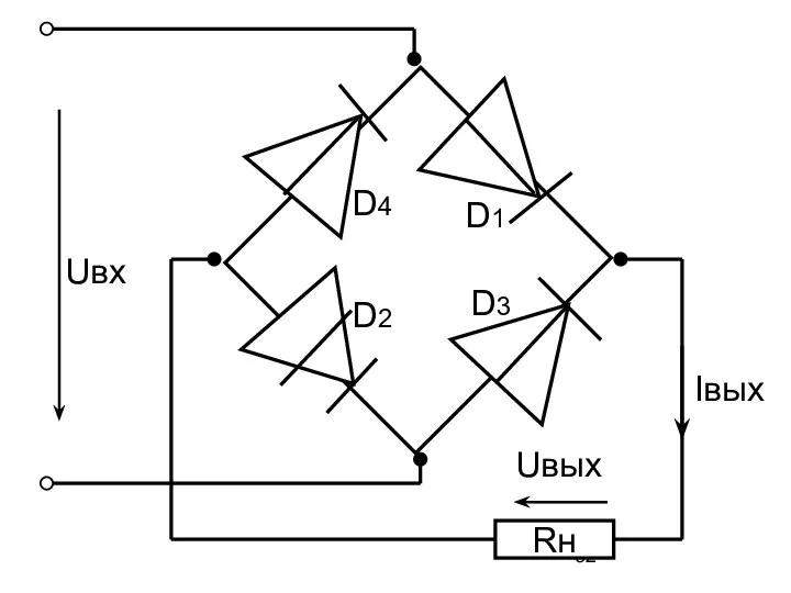 Rн Uвых Uвх Iвых D4 D1 D2 D3